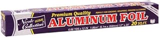 Nicole Home Collection Aluminum Foil Roll, 12” x 20', Silver