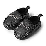 Aploxphy Baby Girls Boys Classic Loafers Infant Oxford Dress Shoes Prewalker Soft Slip On Moccasin C