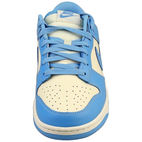 Nike Dunk Low Retro Men's Shoes (DV0833-113, Coconut Milk/Gym Red/Sail/University Blue) Size 9.53