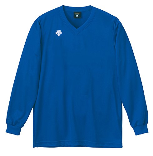 デサント(DESCENTE) V首長袖ゲームシャツ(ユニセックス) DSS-4311 ABL アブル M
