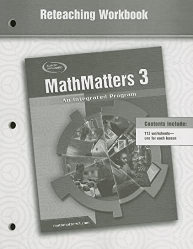 Mathmatters 3: An Integrated Program, Reteaching Workbook (NTC: Math Matters) view 2