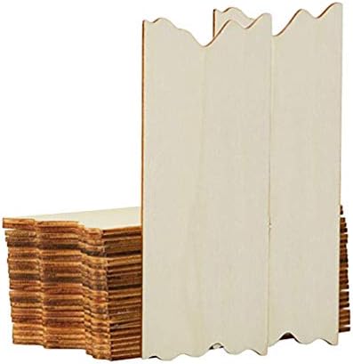 Amazon.com: IHDYPPEW 18 Pack Wood Signs, Unfinished Rectangle Wooden ...