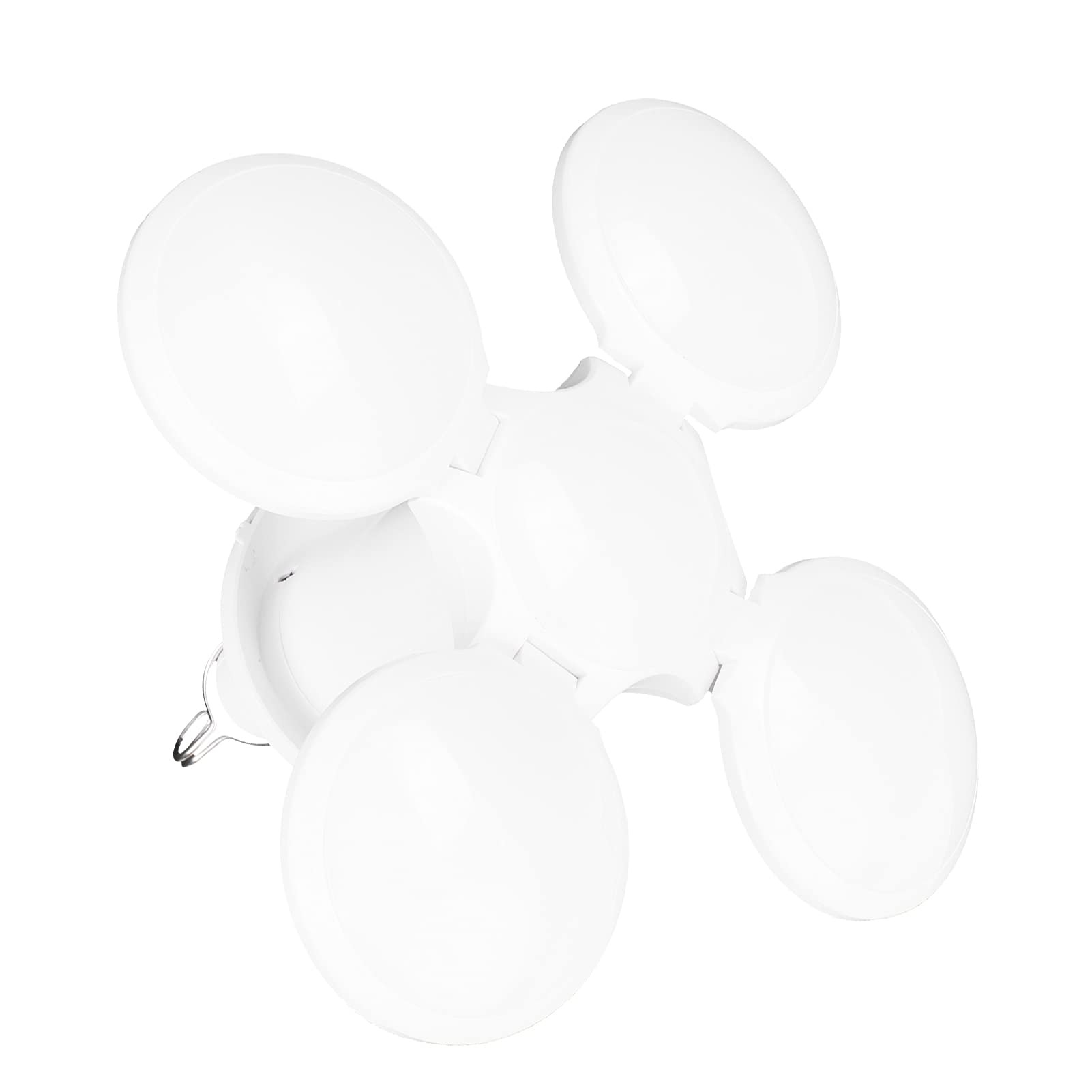Bombilla LED de carga CC de 40W con diseño plegable ajustable de 360° para taller 8