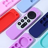 Silicone Remote Cover for Apple TV Siri Remote - Silicone Remote ase for Apple TV 4K / HD Siri Remote Controller (2nd Gen / 3rd Gen)- Blue - Image 3