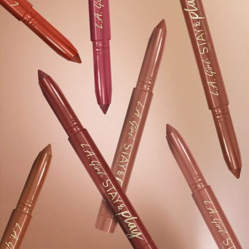 L.A. Girl Stay and Play Lip Crayon, Here for it GLC736 - Image 5