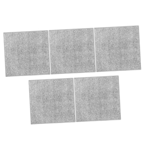 KOMBIUDA Paquete De 5 Paños De Limpieza Absorbentes De Doble Cara 25x25cm Ideales para Cocina y Hogar Toallas Multifuncionales De Microfibra Color Super Absorbentes y Suaves