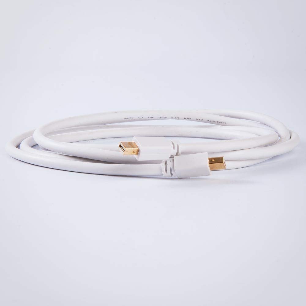 FireFold Mini DisplayPort to Mini DisplayPort Cable - Male to Male - Fully Shielded - Supports 10.8Gbps