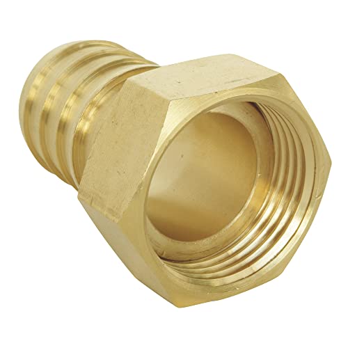 SOMATHERM FOR YOU ///1830-15L Fitting Brass Ribbed F15 / 21 Barbed Wire Female Law 15/21-D.15 Pipe, Gray, Klein - Image 4
