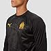 PUMA Olympique Marseille Training Crew Sweat Top - Black 2019-2020 - L