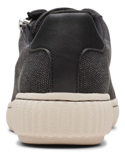 Image of Clarks Women's Caroline Echo Canvas Side Zip Fashion Sneaker