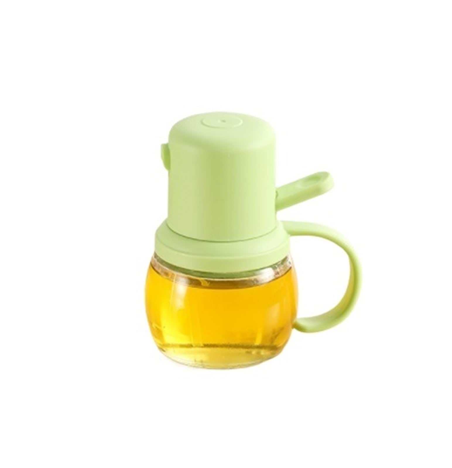 Olivenöl Flasche Ölspender Ölsprüher, Nachfüllbare Olivenöl-Sprühflasche Aus Glas For Luftfritteuse, Salat, Backen, Grillen Öl und Essig Spender(Grün)