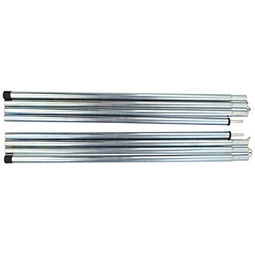 DECDEAL Ao ar livre da lona do dossel da barraca dos pólos da barraca suporte hastes quadro do toldo