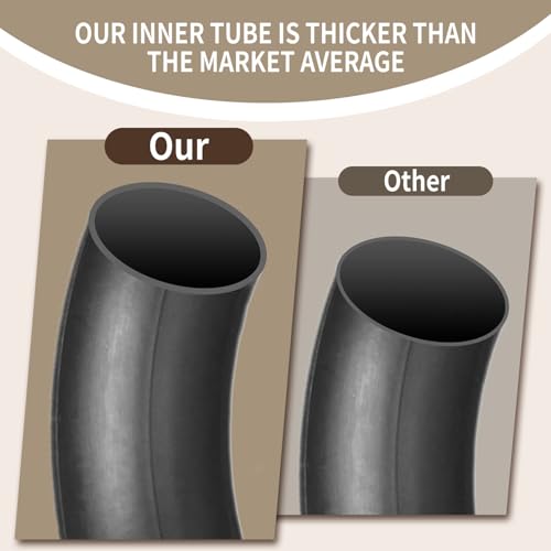 Image of 2 Pack 2.75 /3.00-21 inch Heavy Inner Tube, 80 /100-21(300 /325-21) Inner Tube | 21 Inch Inner Tube, for Dirt Bike, Pit Bike and More