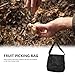 PinzqTrading Large Capacity Mushroom Picking Bag, Breathable Mesh Foraging Bag for Mushroom and Fruit Harvesting with Adjustable Shoulder Strap, Lightweight Outdoor Harvesting Bag for B
