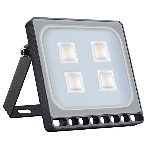 Faretto led da esterno Led floodlight ,faretto proiettore LED,20w 2000lm per interni e esterni, impermeabilità IP65, per giardino, Cortile, terrazza, piazza, fabbrica Bianco caldo