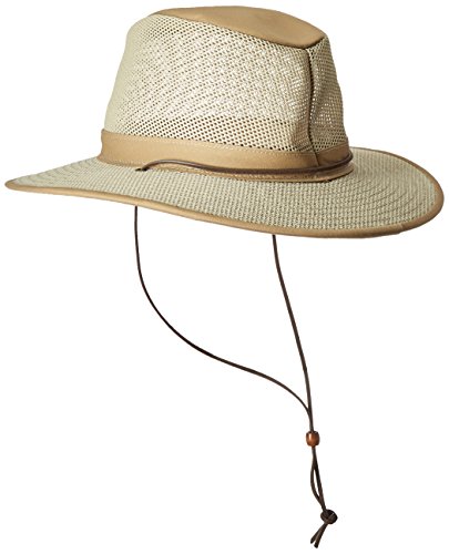 Henschel Packable Mesh Aussie Breezer Hat, Khaki, Medium #TOP1