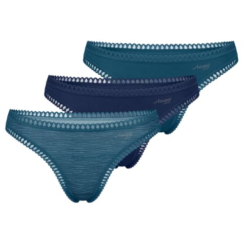 Sloggi GO Crush String C3P Turquoise - Light Combination – Ansicht 1