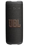 JBL Grip, Compact Bluetooth Speaker, JBL Pro Sound with AI Sound Boost, IP68 Waterproof/Dustproof, Ambient Light, Up to 14H Playtime, Auracast Multi-Speaker Connection, JBL Portable App, Black