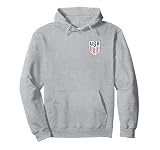 USA Soccer Front/Back Crest Gray USMNT Officially Licensed Pullover Hoodie