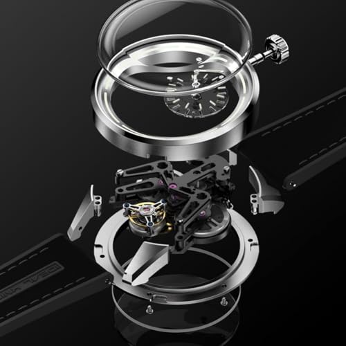 Image of OLEVS Automatic Mens Watch Self Winding Stainless Steel Gold Watch for Men