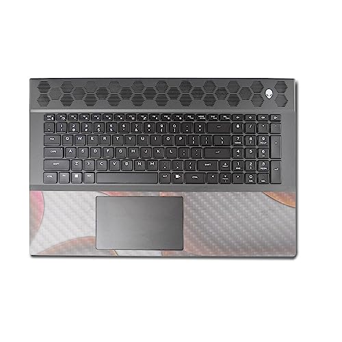 Image of MightySkins Carbon Fiber Skin Compatible With Alienware M18 R1 (2023) Full Wrap Kit - Bubble Marble | Protective, Durable Textured Carbon Fiber Finish | Easy To Apply & Change Styles | Made in the USA