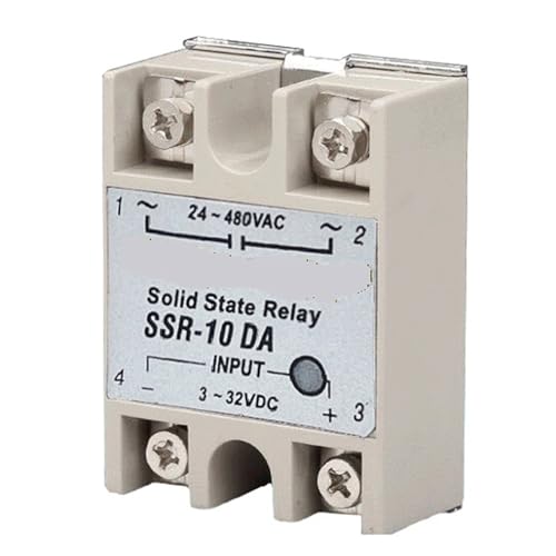 Relais statique SSR-25DA à commutation silencieuse pour charge CA 25 A