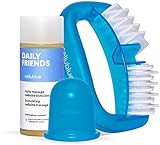 👌 RESULTADOS DESPUÉS DE 21 DÍAS: Kit anticelulítico eficaz en muslos, glúteos, caderas y vientre para una piel más suave y firme.