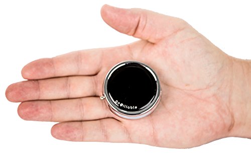 Gopillable Black Purse Pill Box Or Small Pill Box For Pocket. Convenient And Discreet, Great For Daily Use Or For Travel. #TOP3