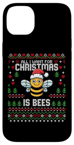 All I Want for Christmas Is Bees Beekeeper �A�O���[�N���X�}�X�Z�[�^�[ �X�}�z�P�[�X iPhone 14 Plus �p