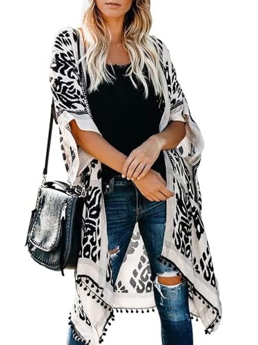 Image of Breezy Lane Kimonos for Women Swimsuit Coverups Beach Cover Up Swimwear Cardigan Summer