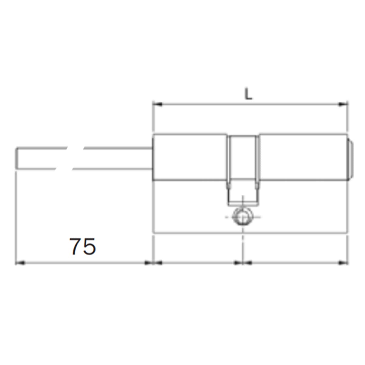 Original Cilindro Europeo R11 Protetto Di Sicurezza con 5 Chiavi 35x30 Predisposto Per Pomolo