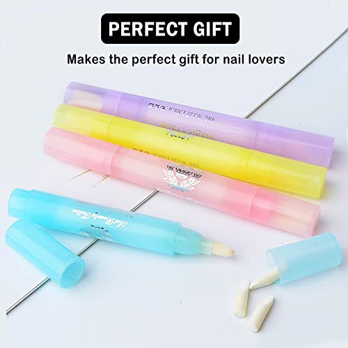 3 Pcs Nail Polish Remover Corrector Pen,Polish Cuticle Clean Up Nail Edge Cleaning Pen Makeup Remover Pen For Nail Diy Design Or Salon Use #TOP6