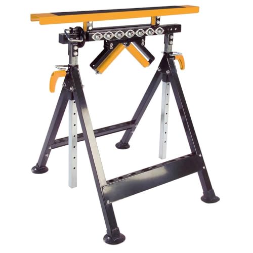 Établi multifonction stable avec support à rouleaux et extension de scie - 2
