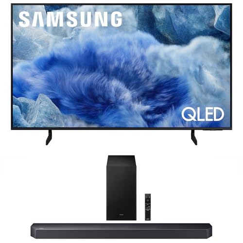 Image of Samsung QN50Q8FAAFXZA 50 Inch Class QLED Q8F 4K Vision AI Smart TV with a HW-Q600F Q Series Soundbar 3.1.2 Ch Sound and Subwoofer (2025)