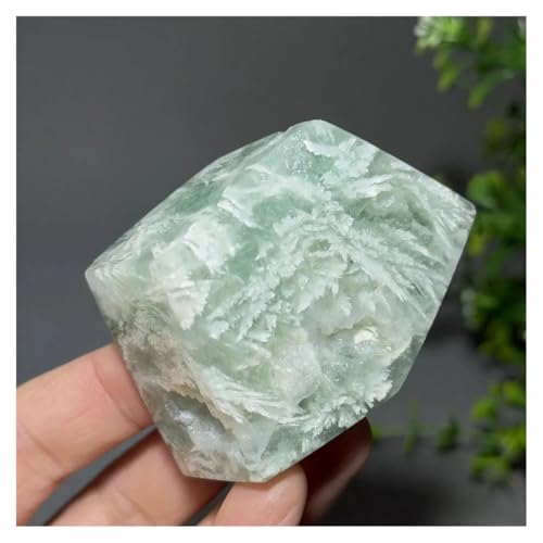 Cuarzo mineral irregular de plumas de 120g para decoracion del hogar elegante 2
