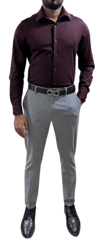 pri & su cottlinns Combo Shirt Cotton Magenta & Lycra Blended Polyviscose Trouser Fabric Unstitched 900264-picture-29