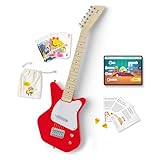 Loog Pro VI Electric kids real guitar for Beginners Ages 9+ Learning app & lessons included