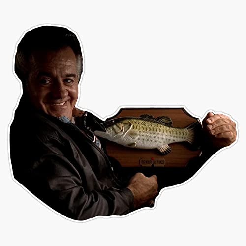 Paulie Big Mouth Billy Bass Bumper Sticker Vinyl Decal 5 inches