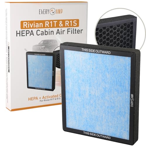 EveryAmp HEPA Cabin Air Filter Replacement with Activated Carbon - ...