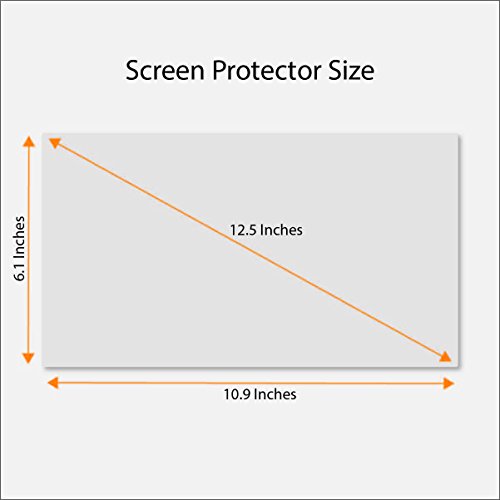 Verre trempé ordinateur portable 31,8 cm protection écran tactile transparent - 6