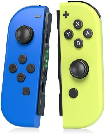 KOTILE Switch Controllers,Left Right Gamepad Compatible with Switch/Lite/OLED,Controllers Supports Screenshot/Wake-up Function/Motion Control(BYB) (BY2)