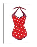Jaxson Rea 'Retro Swimwear II Gallery Wrapped Canvas by Emily Adams, 12' x 15'