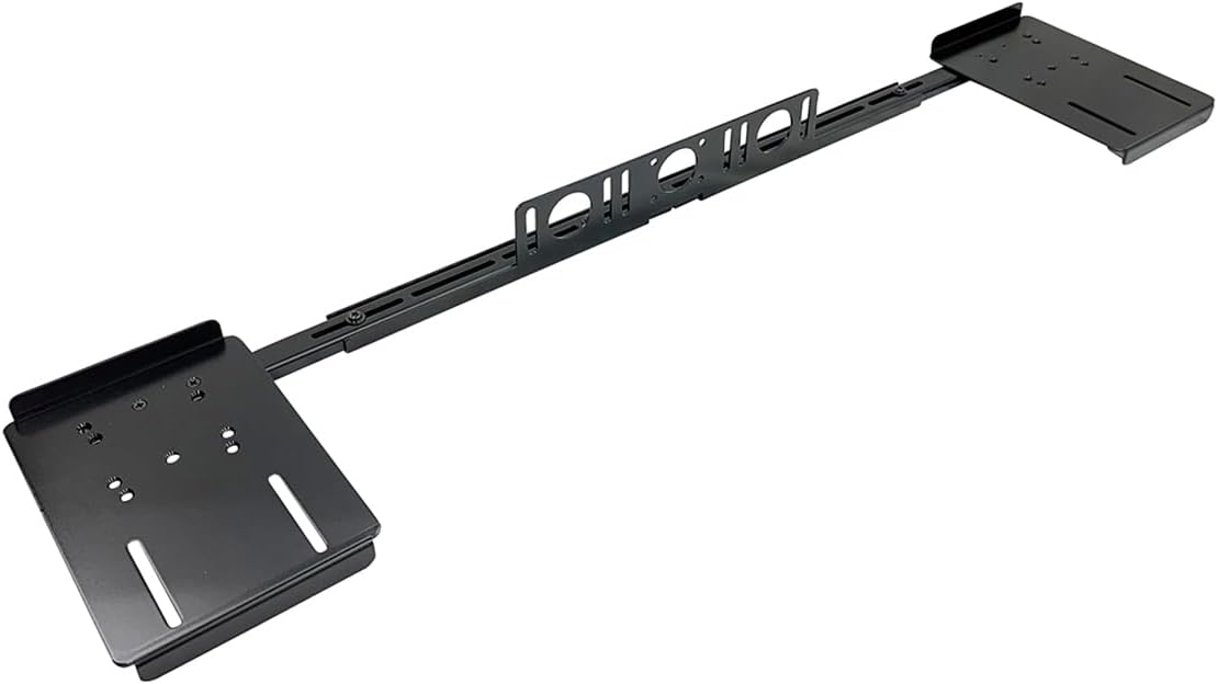 Nagao Seisakusho NB-SPKR-VESA Speaker Stand Compatible with Monitor Arm VESA Computer Monitor Speaker Installation