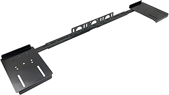 Nagao Seisakusho NB-SPKR-VESA Speaker Stand Compatible with Monitor Arm VESA Computer Monitor Speaker Installation