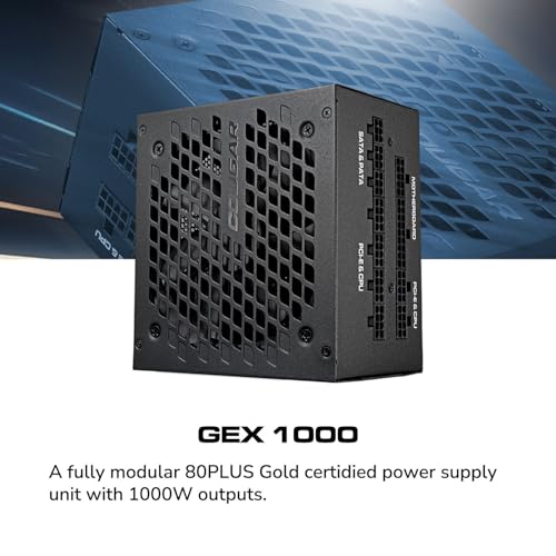 Fuente de Poder COUGAR GEX1000 ATX 80Plus Gold 1000W miniatura 5