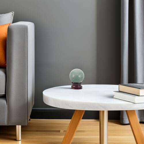Esfera de amazonita natural Gatuida de 4 cm para feng shui 8