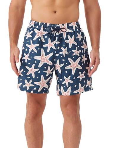 2 in 1 Mens Swim Trunks 7 Inch Swim Shorts Swim Suits Board Shorts2