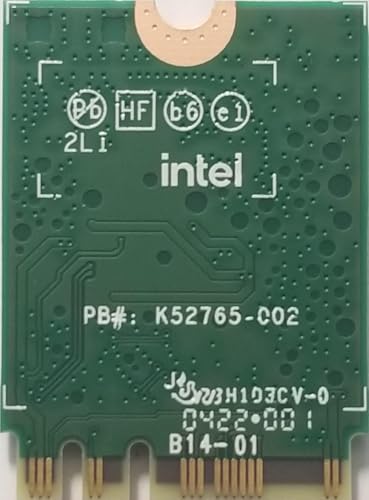 Image of WiFi 6E Adapter for Intel AX210 | Tri-Band 2.4 /5 /6 GHz | Up to 2.4 Gbps | M.2 for PCs | Bluetooth 5.3 Compatible | Works with Intel, AMD, Windows 10 /11, Linux | Model AX210NGW No vPro