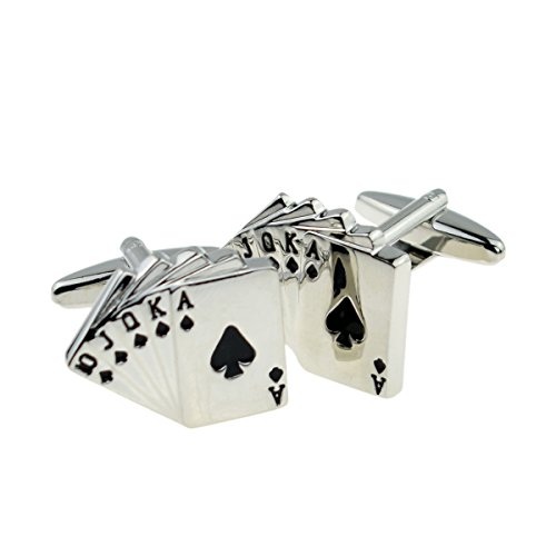 Mancuernillas Gtr Royal Flush Poker Players miniatura 1