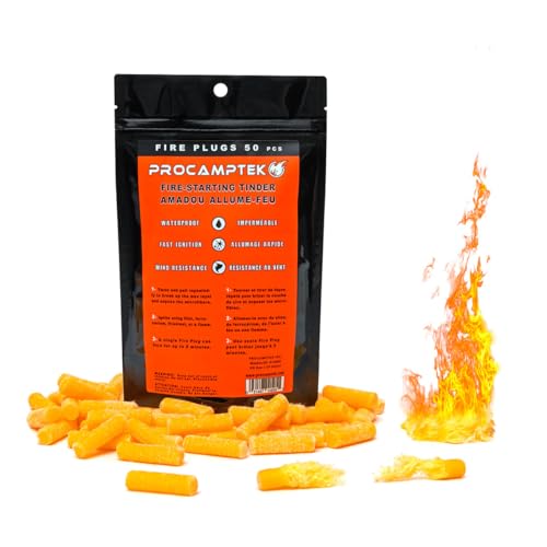 Procamptek Waterproof Fire Starter for Emergencies